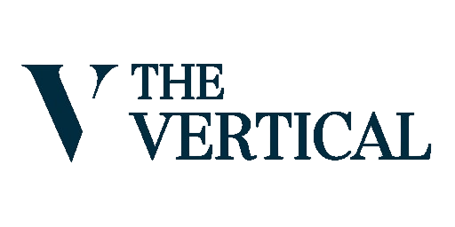 The Vertical official logo – Strategic real estate partner of House Masters Property Developers.