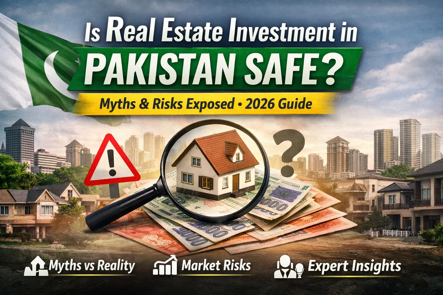 real estate investment in Pakistan concept with property market insights