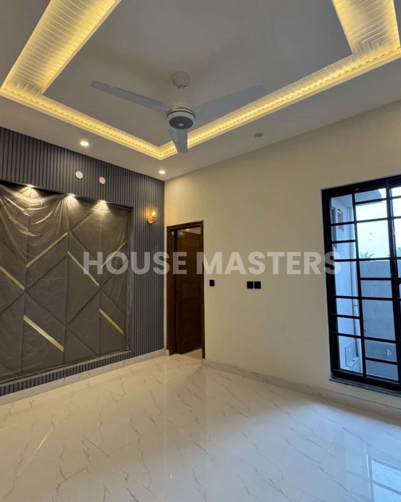 Luxury Bedroom Design luxury bedroom with false ceiling house for sale Bahria Orchard Lahore