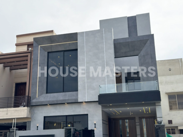 house for sale in Bahria Orchard Lahore modern front elevation luxury design