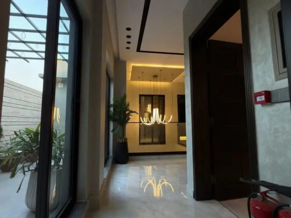 Entrance lobby of 5 Marla Corner House For Sale DHA Rahber