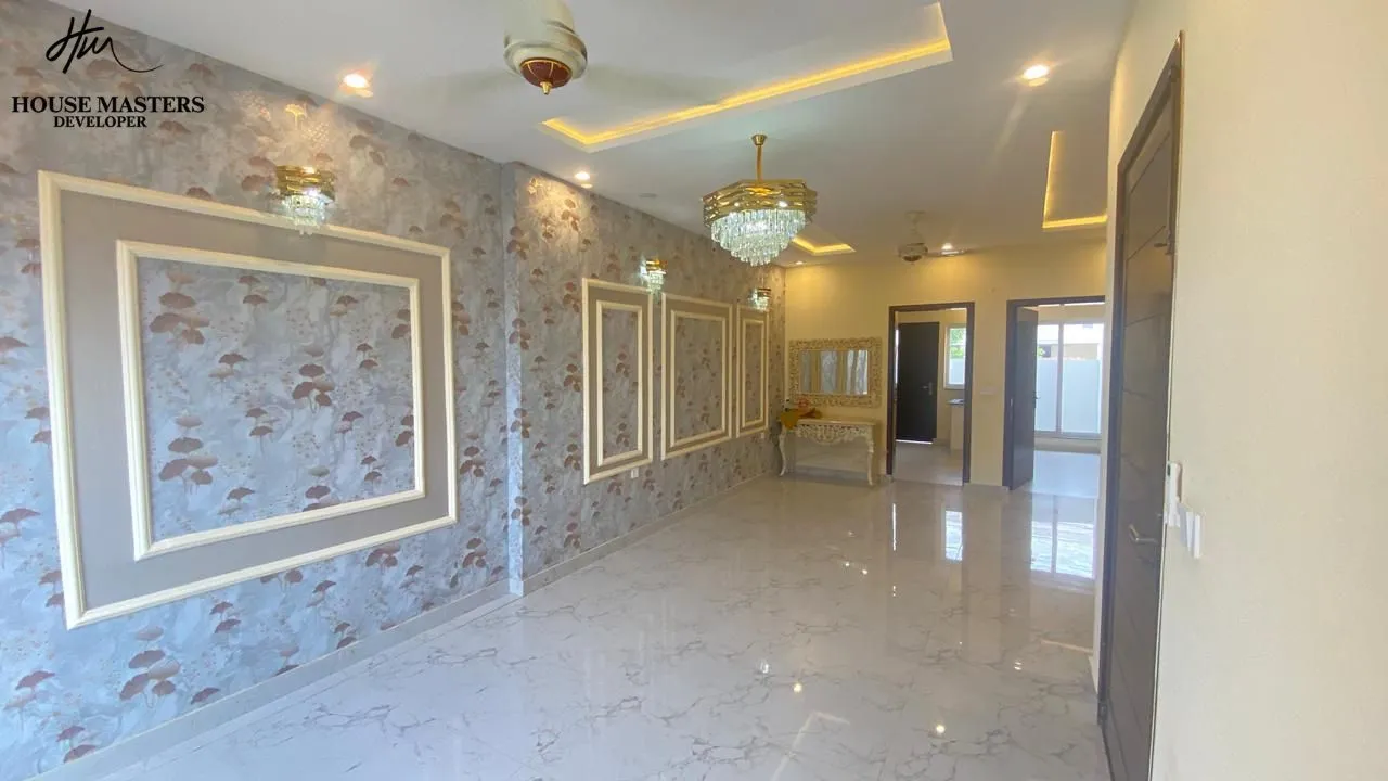 lake city lahore 5 marla bedroom design Spacious bedroom with luxury wardrobe and attached bathroom inside 5 Marla house for sale in Lake City Lahore.