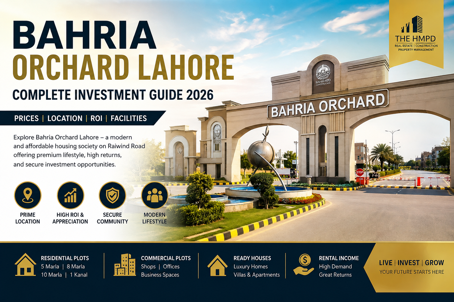 Bahria Orchard Lahore housing society