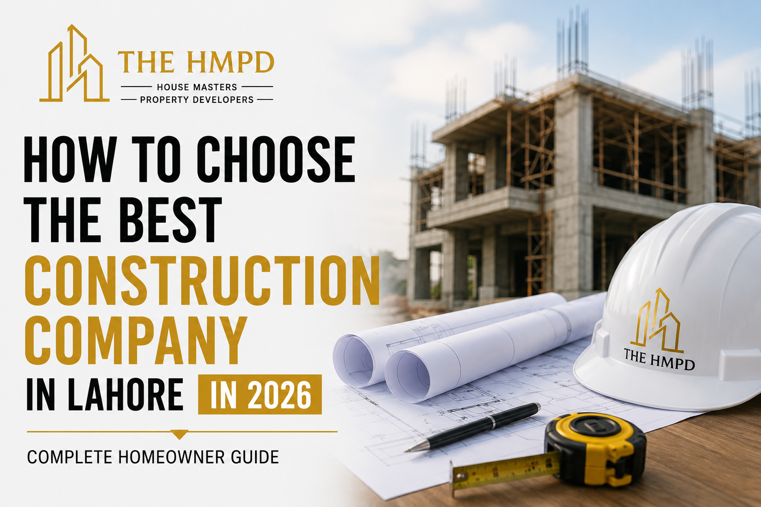 Best Construction Company in Lahore 2026