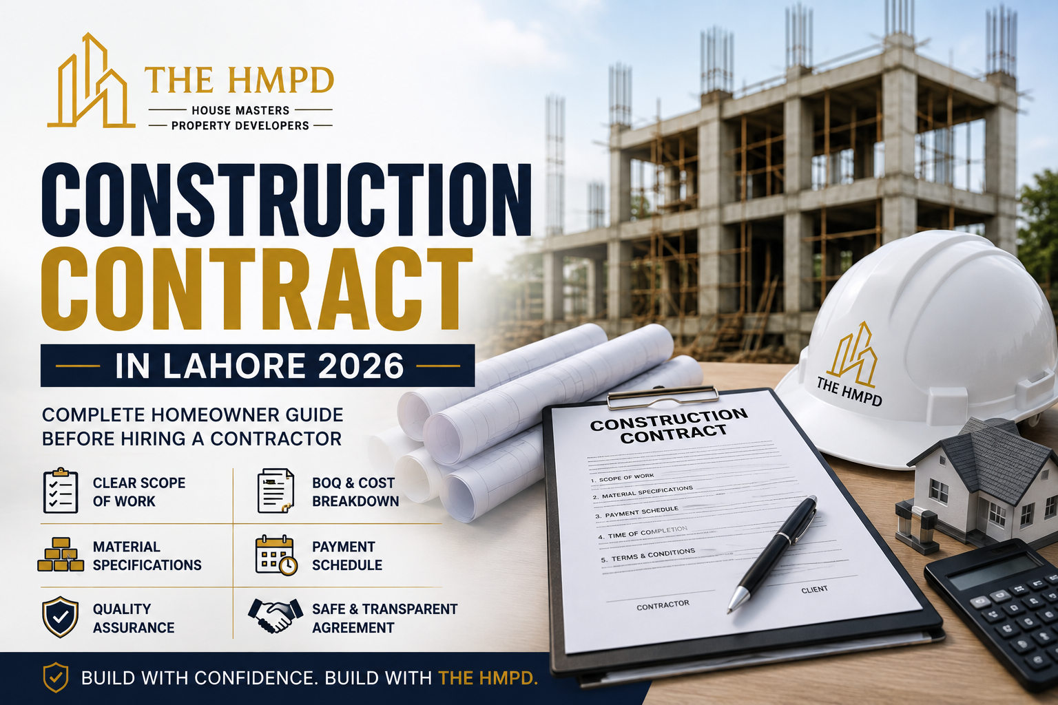 Construction Contract in Lahore 2026 THE HMPD