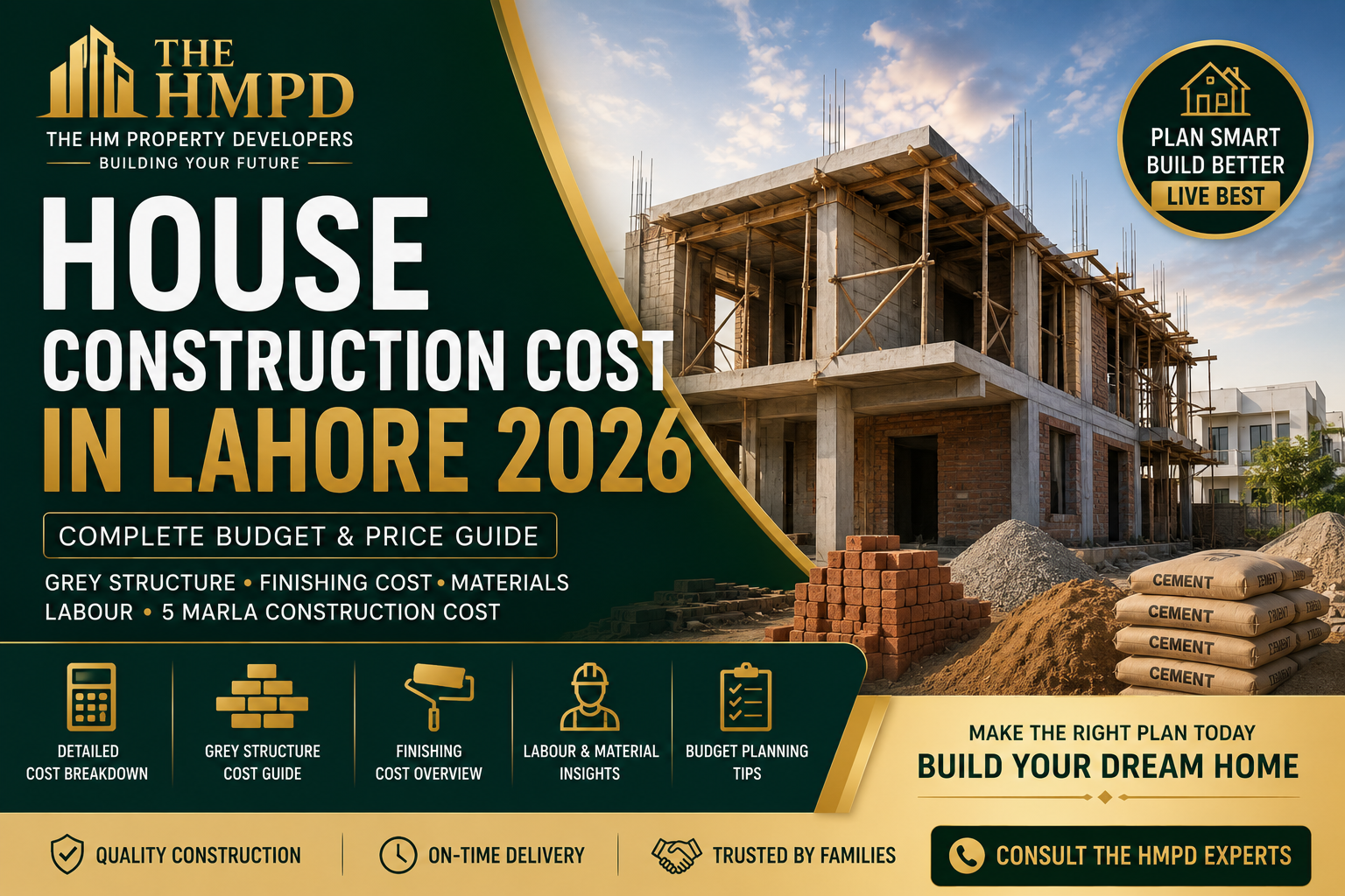 House Construction Cost in Lahore 2026