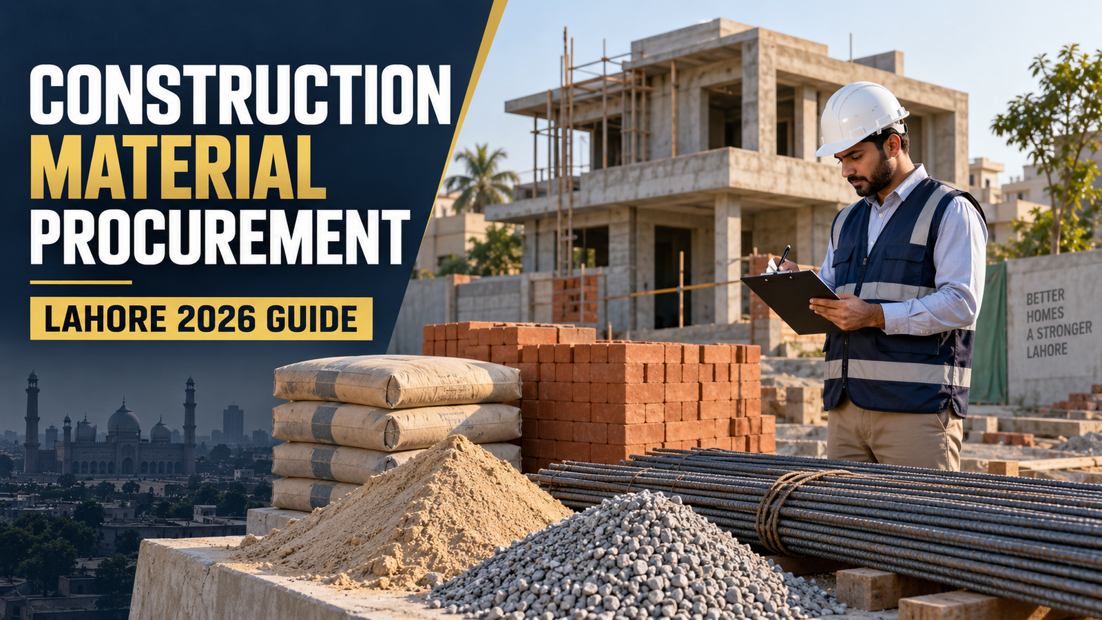 Construction Material Procurement Lahore 2026