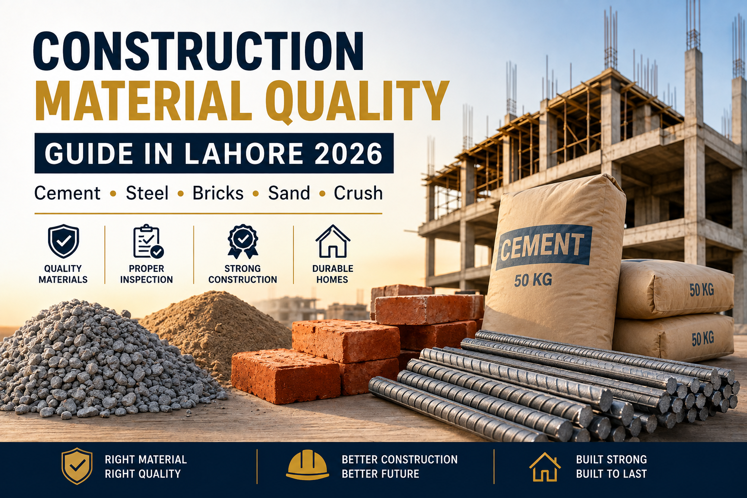 Construction Material in Lahore