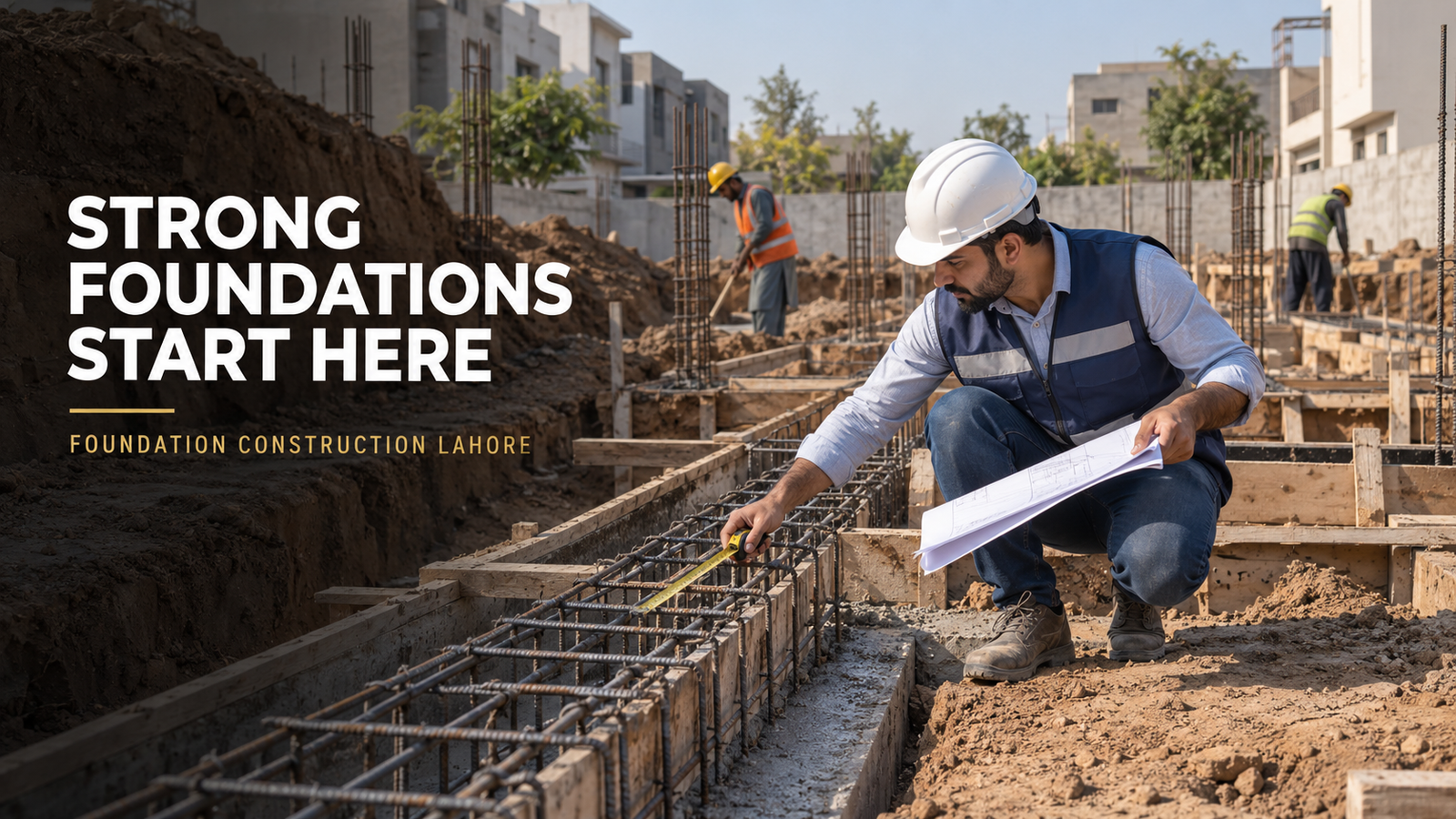 Foundation Construction Lahore the hmpd in lahore pakistan